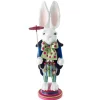 Kurt S Adler Hollywood Aiw Nutcrackers™ White Rabbit Nutcracker, Ha0382, Hollywood, Kurt Adler Online