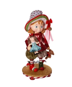Kurt S Adler Hollywood Nutcrackers™ Girl Elf Nutcracker, Ha0591, Kurt Adler Fashion