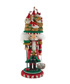 Nutcrackers/Smokers^Kurt S Adler Hollywood Nutcrackers™ Six Geese A Laying Christmas Nutcracker,Ha0609, Kurt Adler