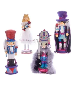 Kurt S Adler Hollywood Nutcrackers™ The Nutcracker Suite Assortment, 4 Assorted, Ha0334, Hollywood, Kurt Adler Best Sale
