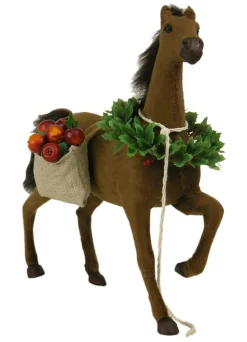 Byers Choice^Byers Choice Horse With Christmas Treats, , 4324B