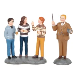 Department 56 Hp, Professor Slughorn & The Trio, 6006515, Harry Potter Village Clearance
