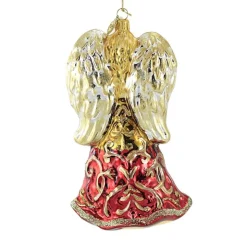 Huras Family Huras, Angel With Tree Glass Ornament Lantern, S859 Discount