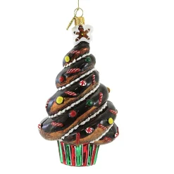 Huras Family Huras, Chocolate Christmas Tree Sweets Pastry Cake, S641 Cheap