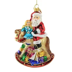 Huras Family Huras, Santa On Rocking Horse, Doll Christmas, S229 Sale