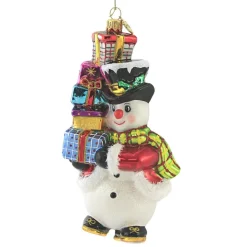 Huras Family Huras, Stacked Snowman With Gifts For Christmas, S594 Cheap