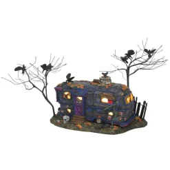 Halloween General^Department 56 Hv, Cackling Crow Caravan, 6007791, Halloween Village
