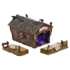 Department 56 Hv, Crow Creek Covered Bridge, 4030784, Halloween Village Cheap