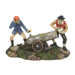 Department 56 Hv, Explosive Skullduggery, 6011441, Halloween Village Best Sale