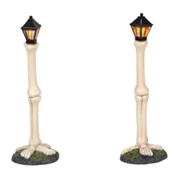 Department 56 Hv, Femur Bone Street Lights, 6005567, Halloween Village Flash Sale