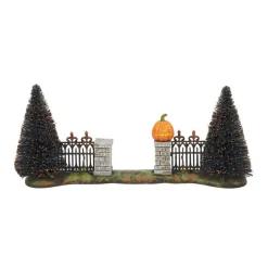 Department 56 Hv, Halloween Gate, 6007707, Halloween Village Hot