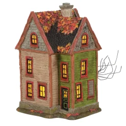 Resin^Department 56 Hv, Halloween Spider House, 6005481, Halloween Village