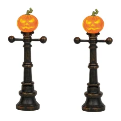 Department 56 Hv, Halloween Street Lamps, 6003301, Halloween Village New