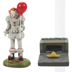Halloween General^Department 56 Hv, It & The S.S. Georgie Set Of 2, 6007163, Halloween Village