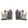 Department 56 Hv, Jack Lantern Lit Fence Corners, 6007702, Halloween Village Online
