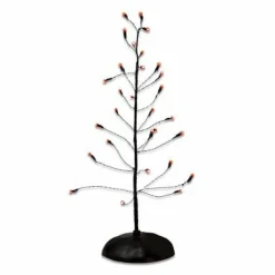 Department 56 Hv, Orange Twinkle Bright Tree, 56.53273, Halloween Village Fashion