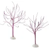 Department 56 Hv, Purple Sparkle Bb Tree, St/2 Tree, 4054269, Halloween Village Discount