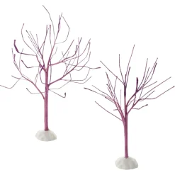 Department 56 Hv, Purple Sparkle Bb Tree, St/2 Tree, 4054269, Halloween Village Discount