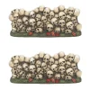Department 56 Hv, Scary Skeletons Wall St/2, 6011476, Halloween Village Outlet