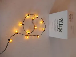 Halloween General^Department 56 Hv, Sting Of 12 Pumpkin Lights, 56.2700, Halloween Village