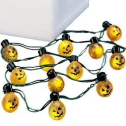 Department 56 Hv, Sting Of 12 Pumpkin Lights, 56.2700, Halloween Village Store