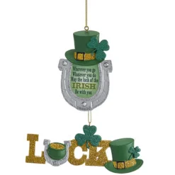 Kurt S Adler Irish Luck Horseshoe Ornament A1730 Flash Sale
