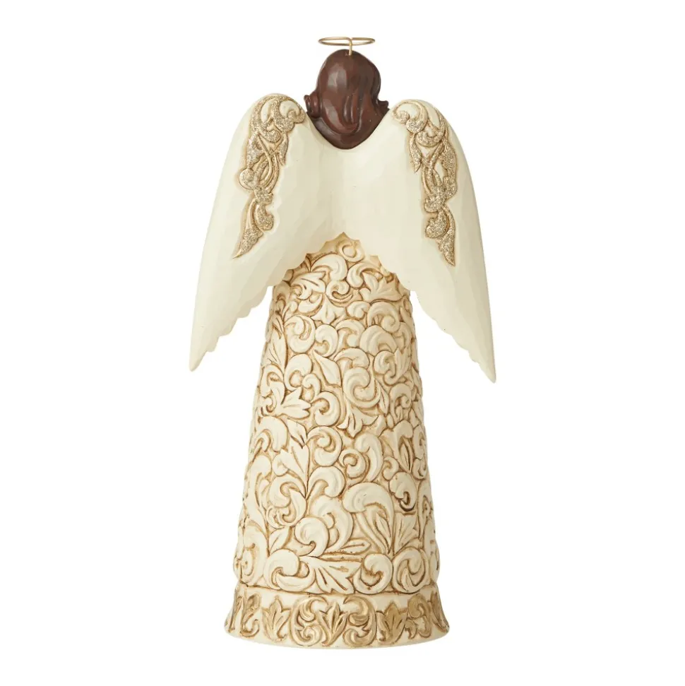 Enesco Jim Shore, Holiday Lustre Nativity Angel, 6006612, Heartwood Creek Fashion