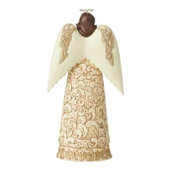 Resin^Enesco Jim Shore, Holiday Lustre Nativity Angel, 6006612, Heartwood Creek