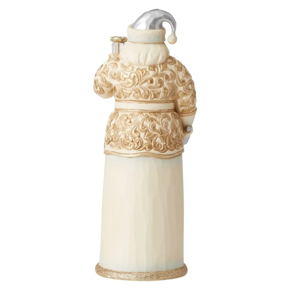 Enesco Jim Shore, Holiday Lustre Santa With Bell, 6006614, Heartwood Creek Discount
