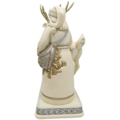 Enesco Jim Shore, Holiday Lustre Santa/Reindeer, 6006615, Heartwood Creek Store