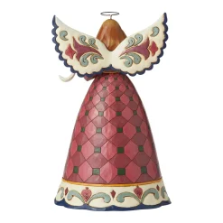 Resin^Enesco Jim Shore, Nativity Angel W/Peace Banner, 6006649, Heartwood Creek