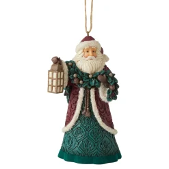 Santas^Enesco Jim Shore, Victorian Santa Ornament, 6006601, Heartwood Creek