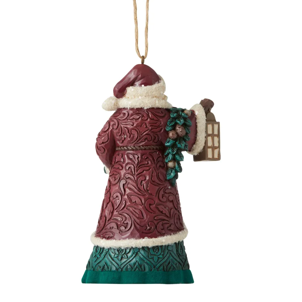 Santas^Enesco Jim Shore, Victorian Santa Ornament, 6006601, Heartwood Creek