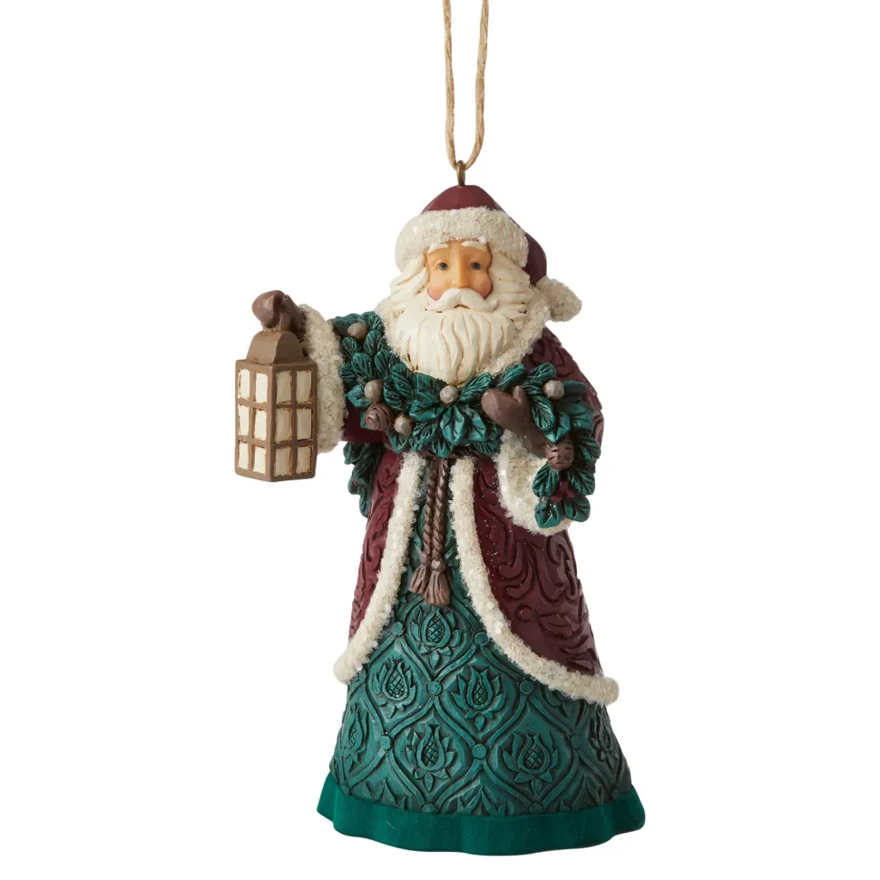 Santas^Enesco Jim Shore, Victorian Santa Ornament, 6006601, Heartwood Creek