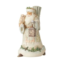 Enesco Jim Shore, Woodland Santa With Owl/Lantern, 6006578, Heartwood Creek Sale