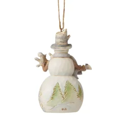 Resin^Enesco Jim Shore, Woodland Snowan/Animals Orn, 6006587, Heartwood Creek