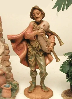 Fontanini Josiah With Bagpipes, 7.5", , 52852 Flash Sale