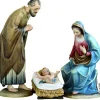 ANRI Woodcarvings Koult - Holy Family Set/3 Cheap