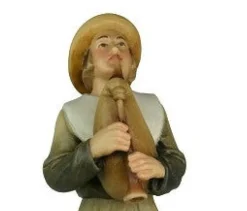 ANRI Woodcarvings Koult - Shepherd With Bagpipe Fashion