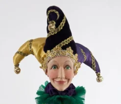 Katherine's Collection Leon Poseable Jester Doll Outlet