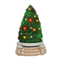 Department 56 Lit Rotating Festive Tree, 6003172, Fashion