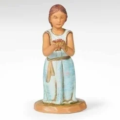 Roman Madeline, Girl W/Roses Fig, Fontanini, 5" Cheap