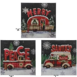 Raz Marquee Lighted Print 16" Outlet