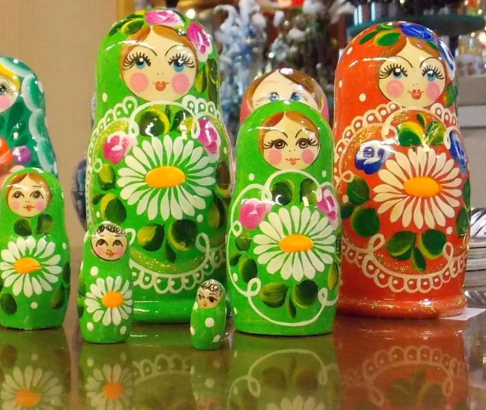 ALSH Matryoshka In Red, Green Or Blue Clearance
