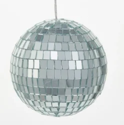 Kurt S Adler Mirrored Disco Ball Glass Ornaments, 4-Piece Box Set Outlet