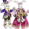 Easter^Mark Roberts Mr. & Mrs. Cottontail 11"-12"