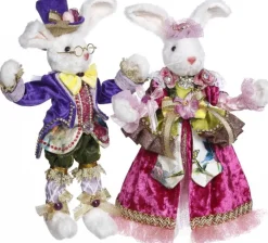 Easter^Mark Roberts Mr. & Mrs. Cottontail 11"-12"
