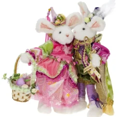 Easter^Mark Roberts Mr. & Mrs. Royal Court Rabbits Pair, Small