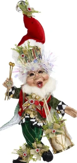 Resin^Mark Roberts Mr, Drummer Boy Elf, Sm, 51-05524,