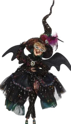Halloween General^Mark Roberts Mr, Fine Feathered Friend Witch, Sm, 51-05428,